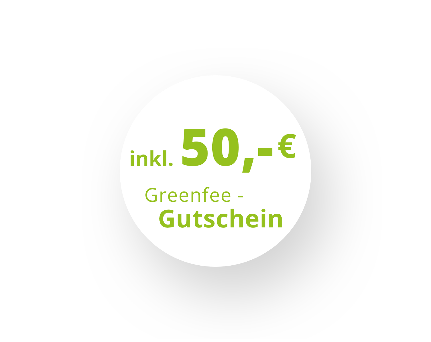 Greenfee - Gutschein