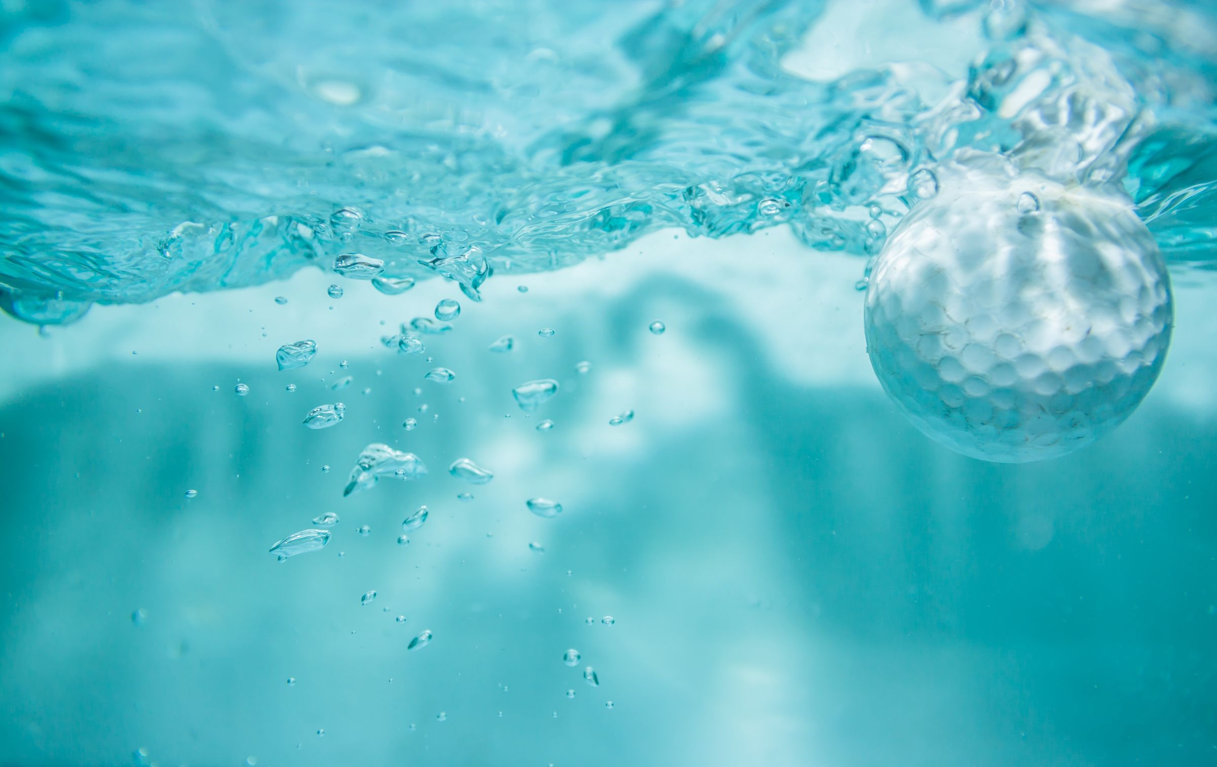 Golf kann bisweilen sehr herausfordernd sein ...