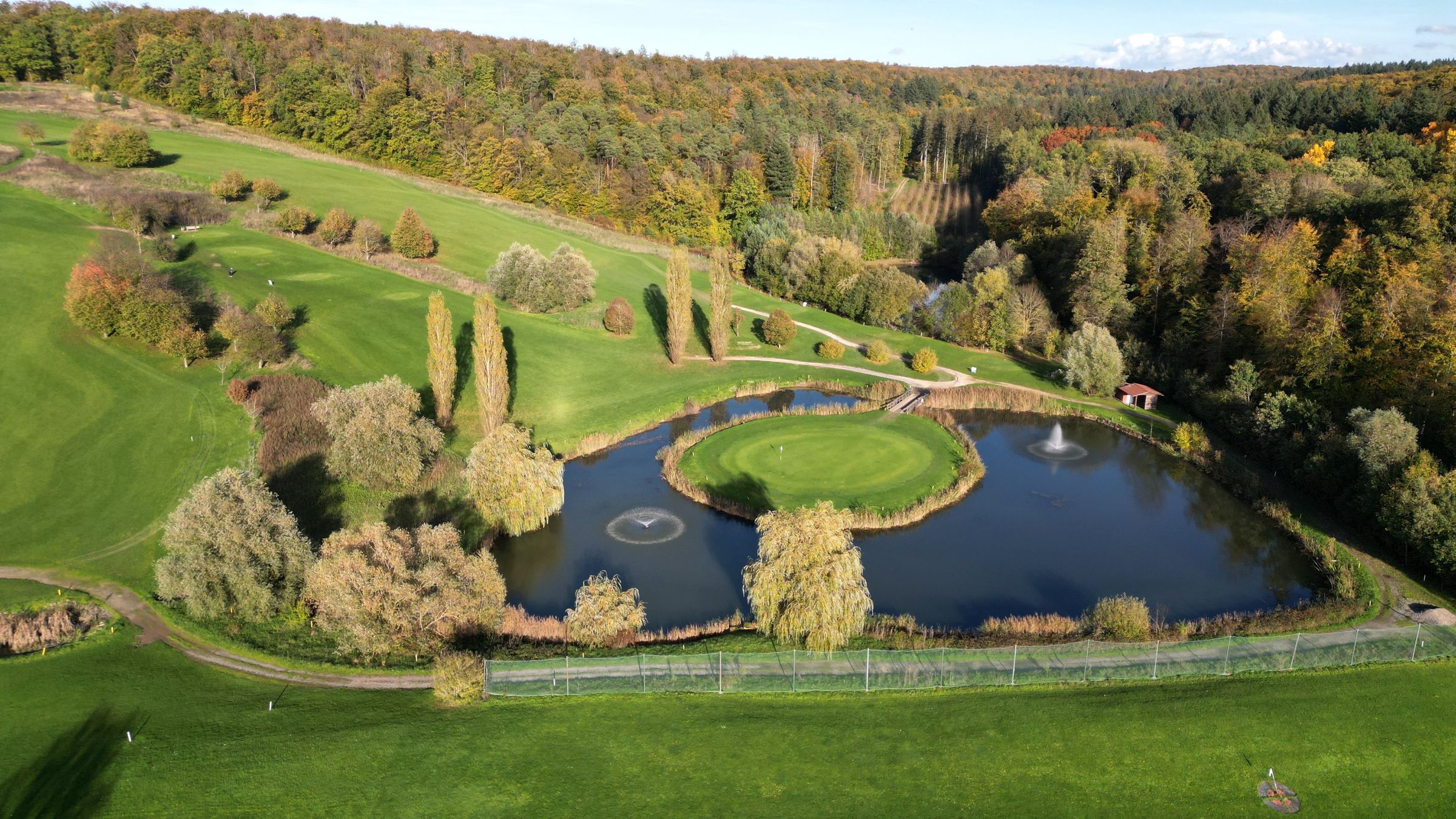 Golf mit tollen Fernblicken: im GC Johannesthal