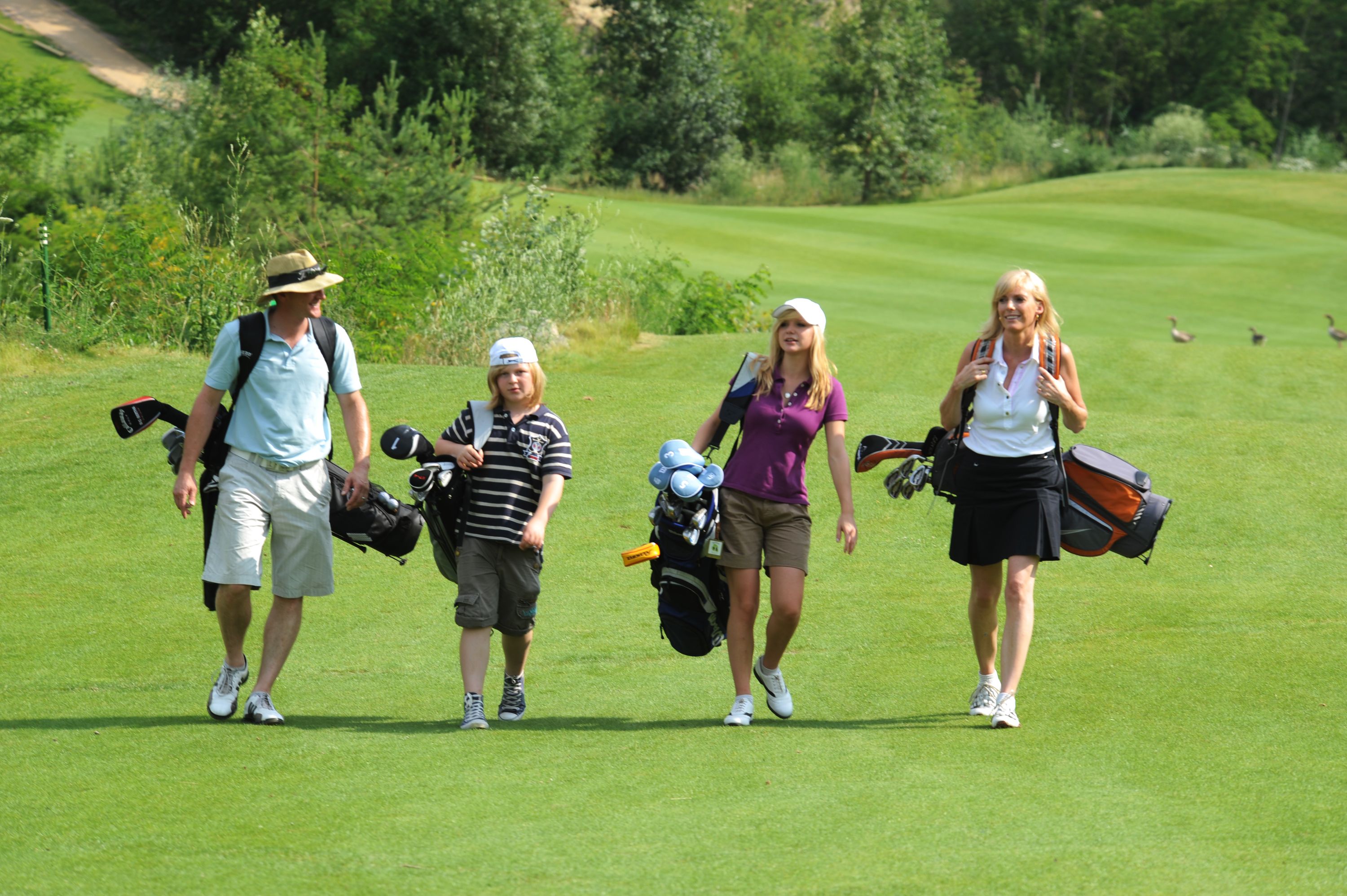 Mit der Familie aufs Grün (Foto: VcG)