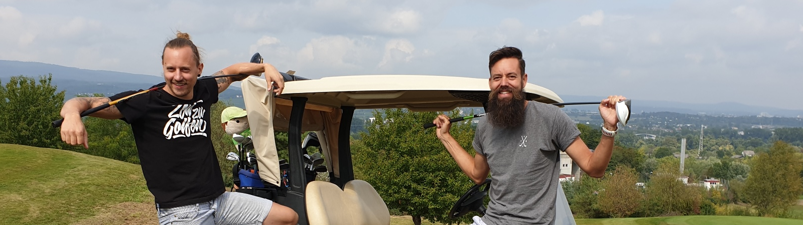 Golfvisionäre mit klaren Zielen: Matthias Weber und Florian Astor, Gründer von www.campo-golf.de