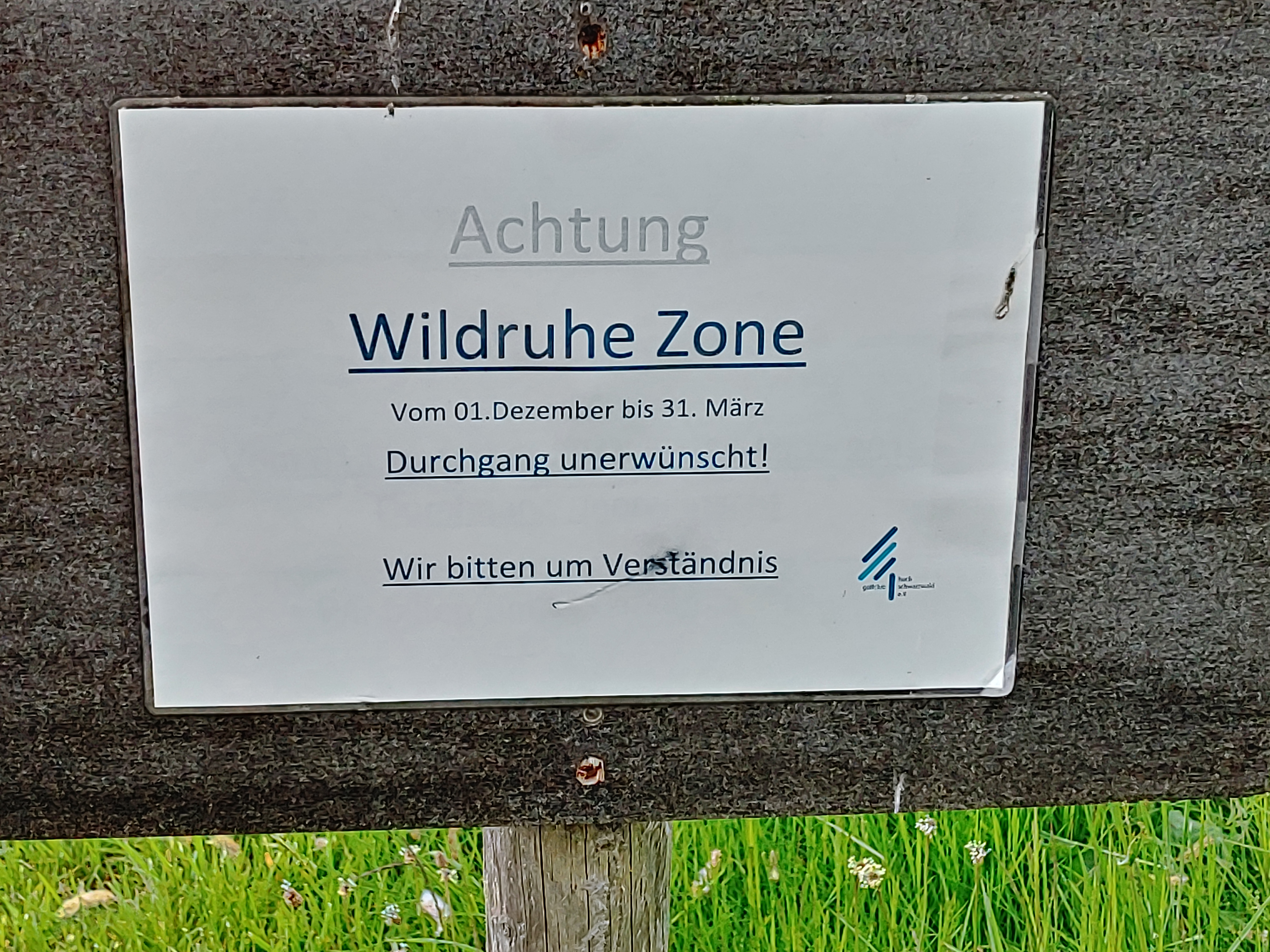 Im Winter ruhen Wild und Spiel