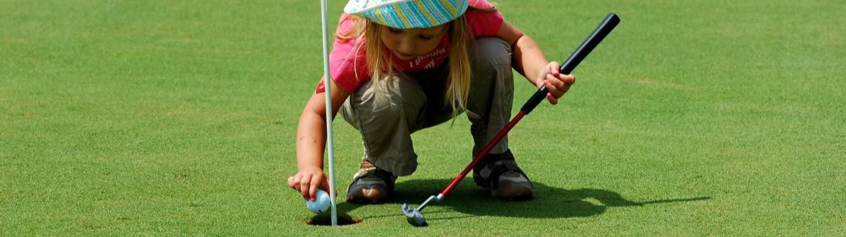 Mit den Kleinen aufs Grün macht auch den Großen Spaß