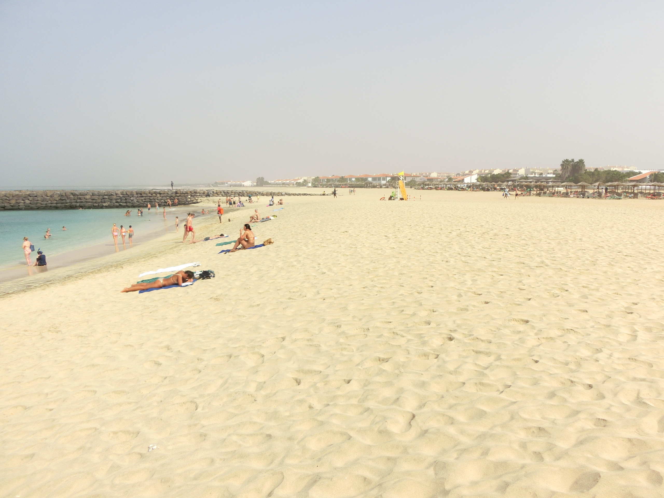 Beach neben dem Golfclub