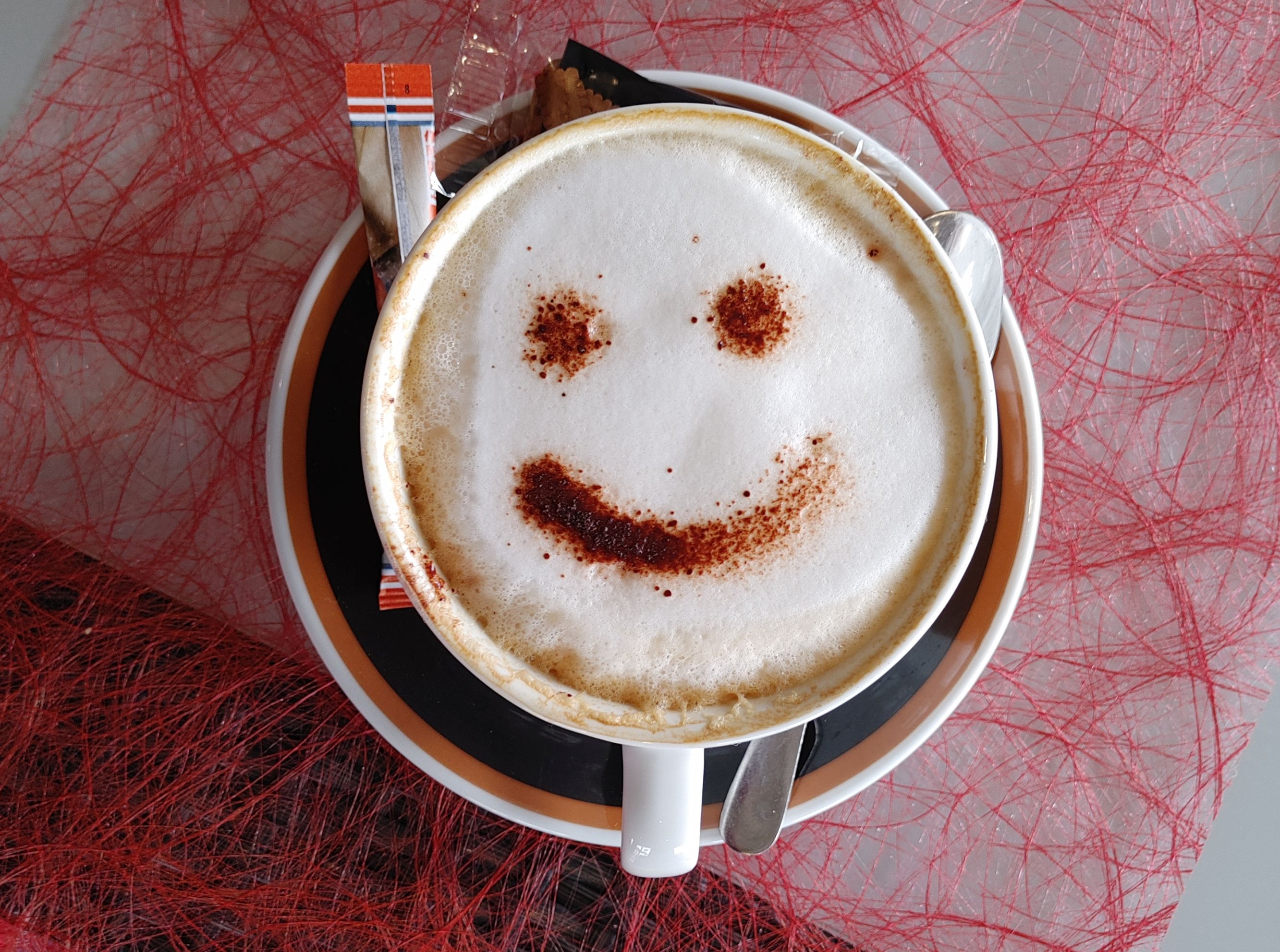 Freundlicher Empfang, freundlicher Cappuccino! (Foto: M. Deniers)