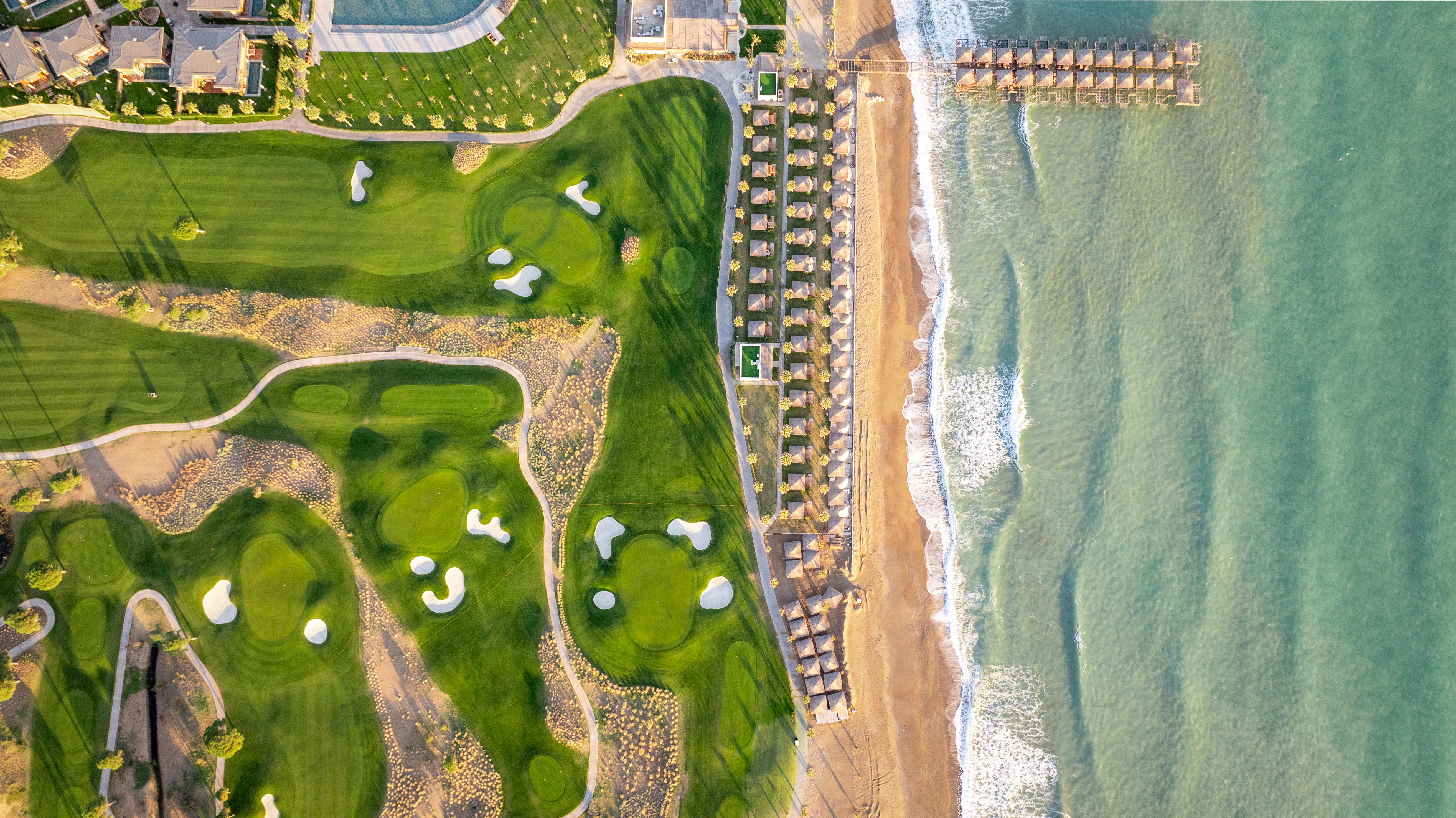 Strand gibt s auch beim Cullinan Links Course