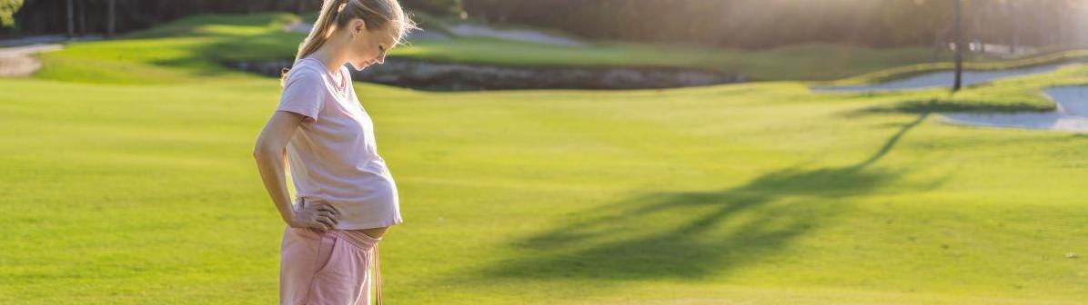 Auch mit Bauch eine runde Sache: Golf